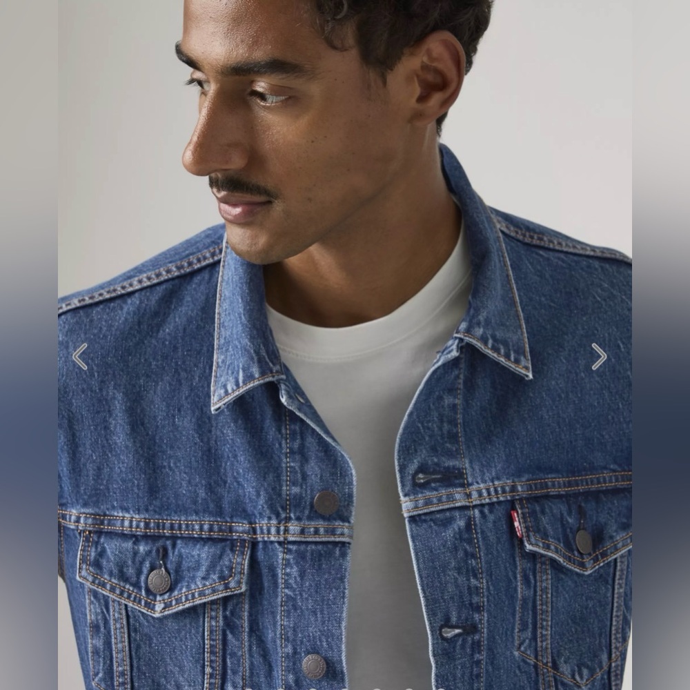 Levi's Light Blue Denim Jacket - Picture 2 of 11